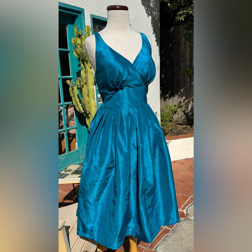 Stunning Retro Teal Party Dress by RetroSpec'd - Picture 2 of 6